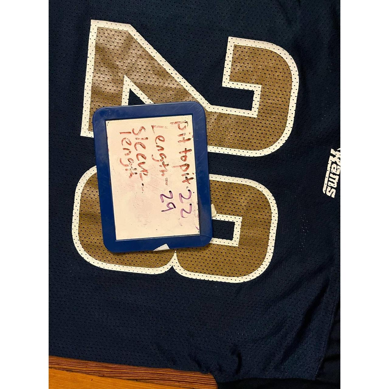 Mitchell & Ness Marshall Faulk Rams #28 Super Bowl  - Depop