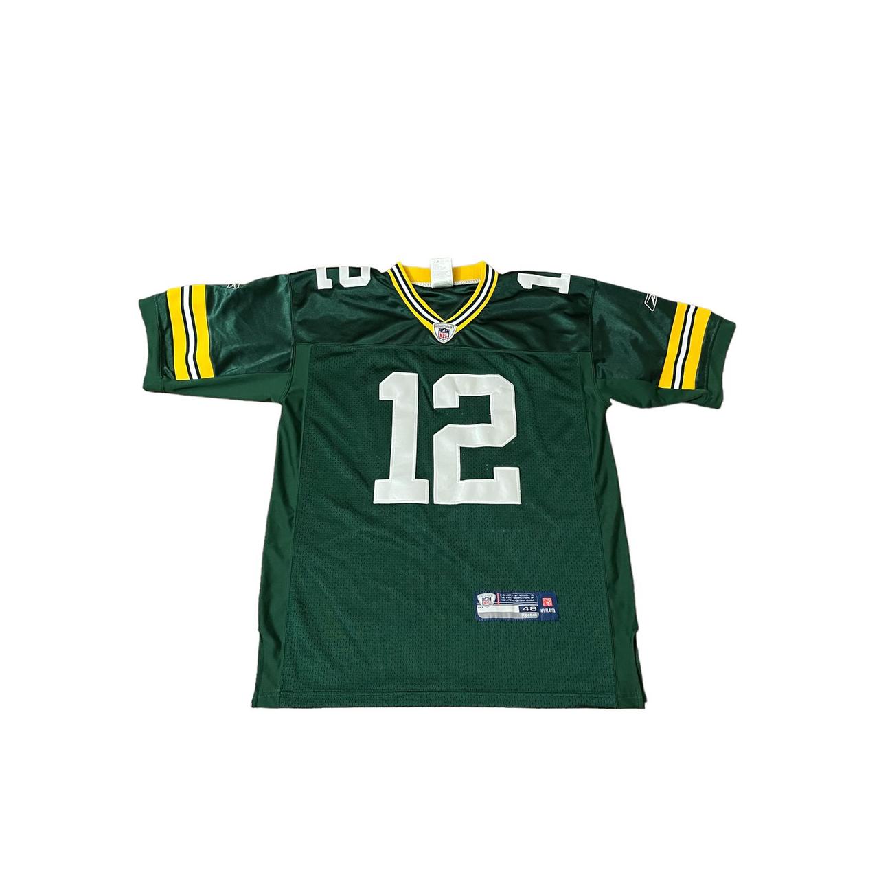 Aaron Rodgers Green Bay Packers Jersey #12 Reebok On - Depop