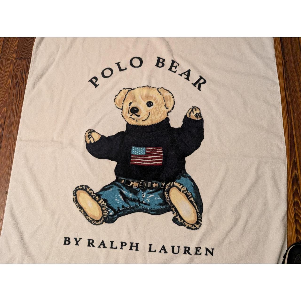 Polo bear towel hotsell