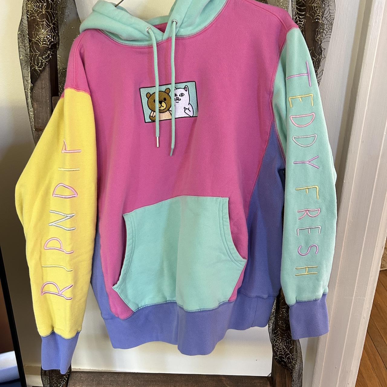 Teddy fresh 2024 and ripndip hoodie