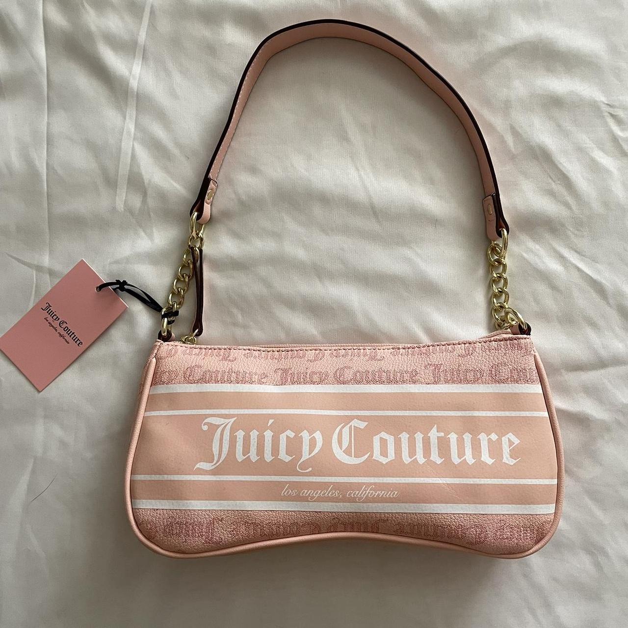 the cutest y2k pink juicy couture shoulder bag, so... Depop