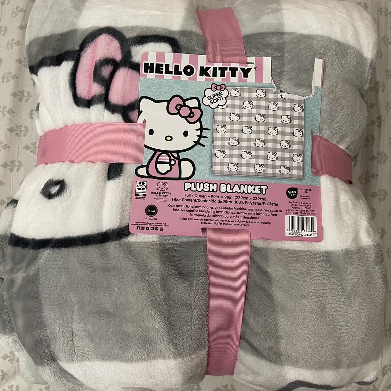 Hello Kitty Christmas Throw Blanket - TWIN #sanrio - Depop