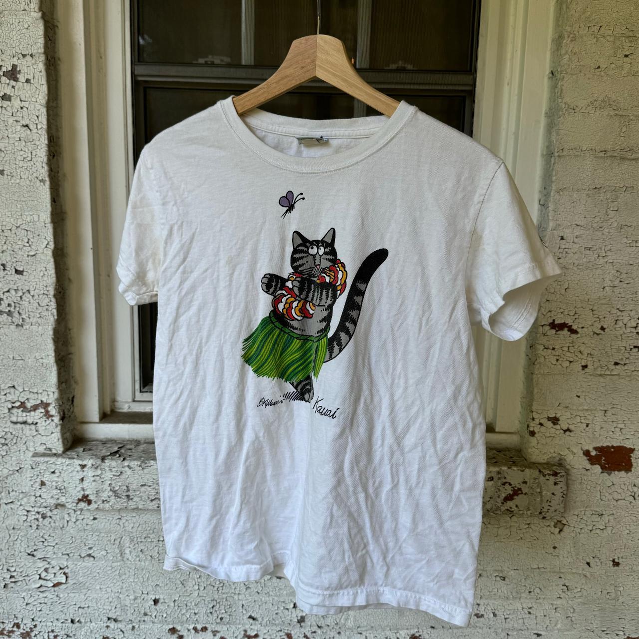 Vintage Kliban Cat Crazy Shirts Single Stitch Art T Shirt