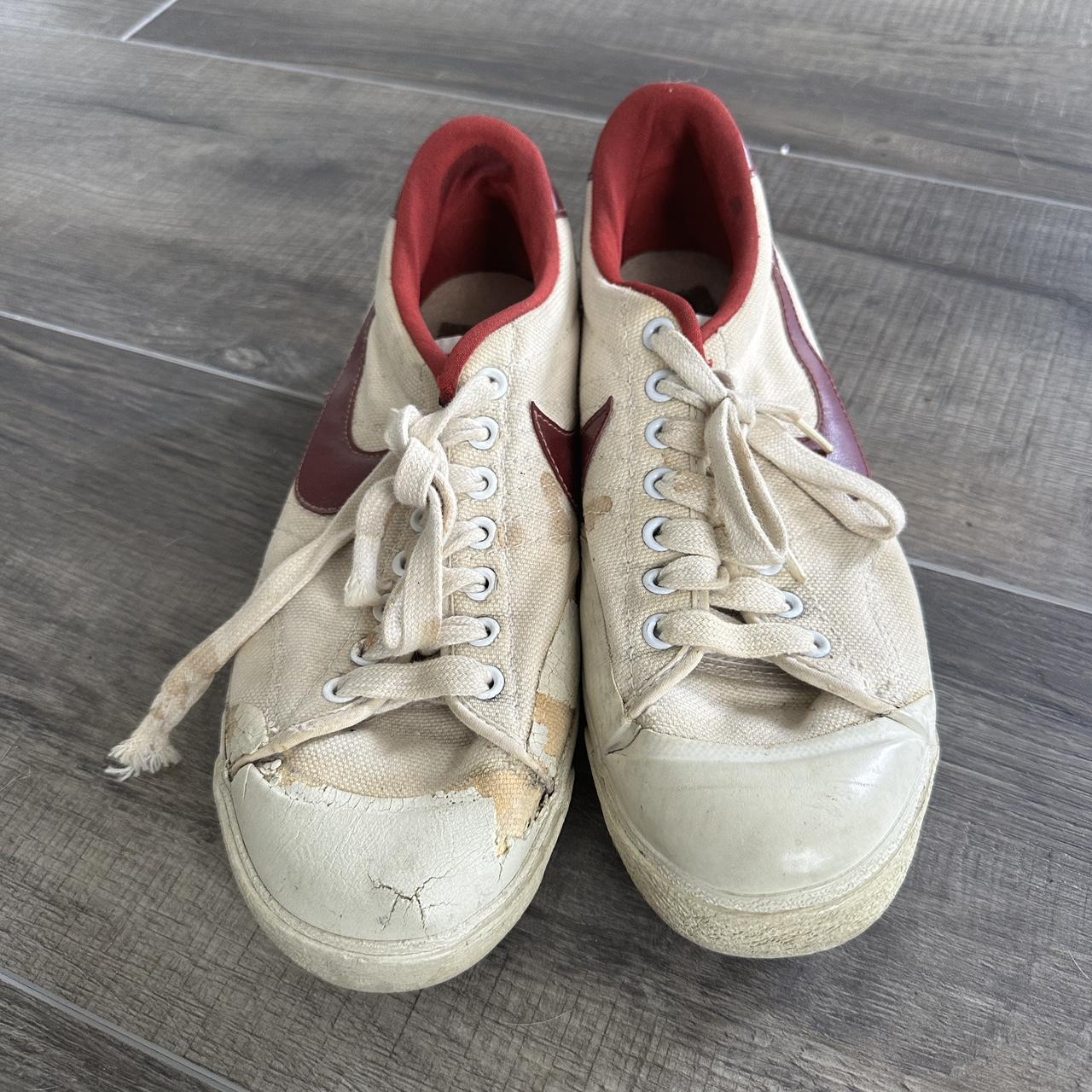 Size 8 Vintage 1983 Nike low Blazer All Court Tennis | Depop