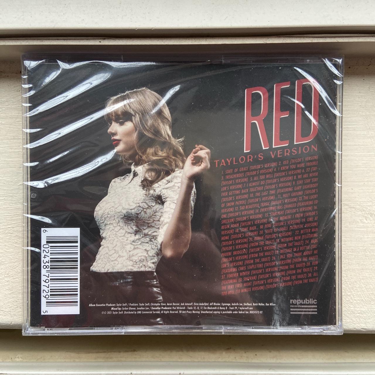 signed Red (Taylor’s Version) CD! Still... - Depop