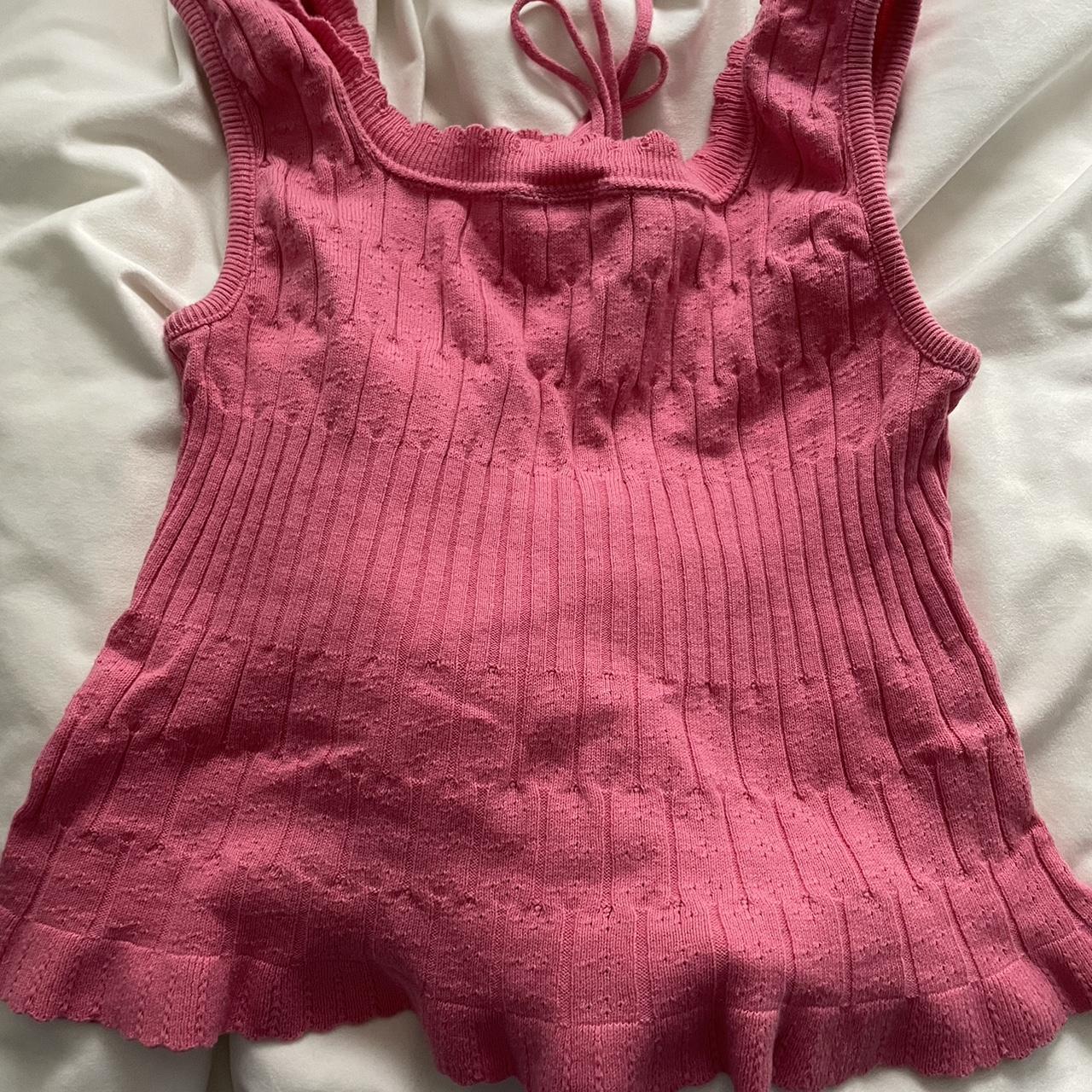 Charlotte Russe Men's Pink Shirt (2)