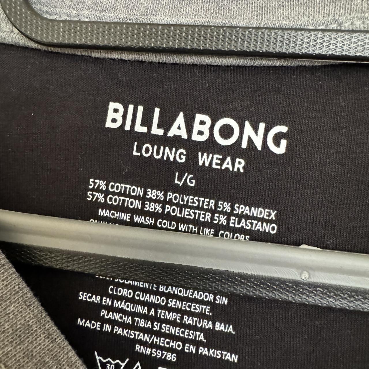 billabong grey t shirt