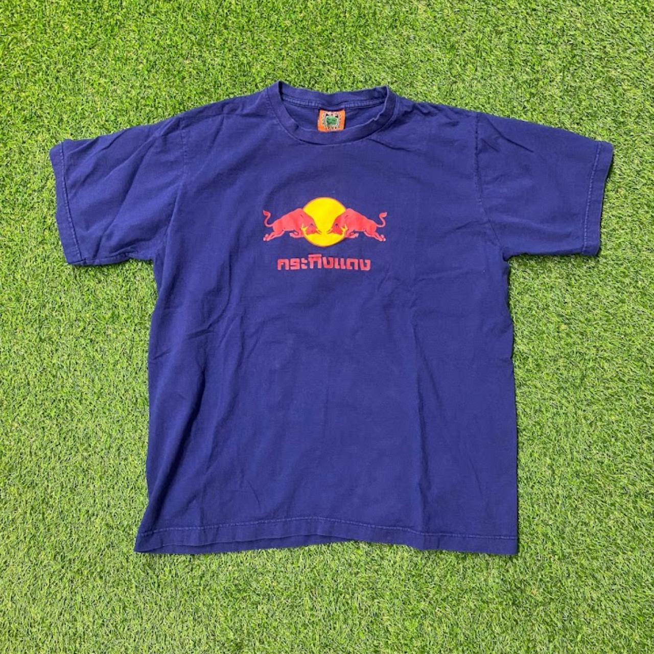 Vintage Redbull Inspired Tee - tagged size XL fits... - Depop