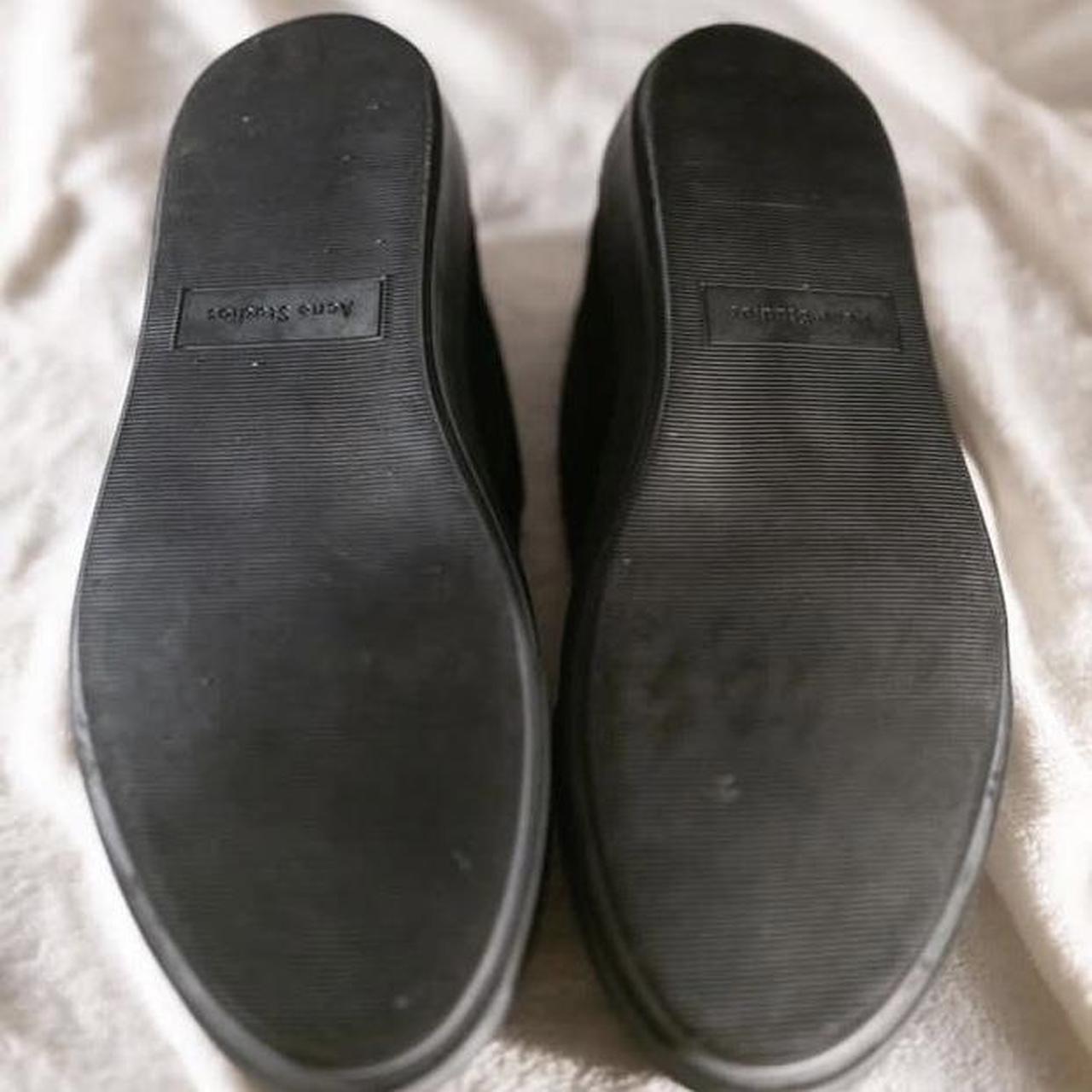 Acne Studios Leather Slips Size - UK8 Condition:... - Depop