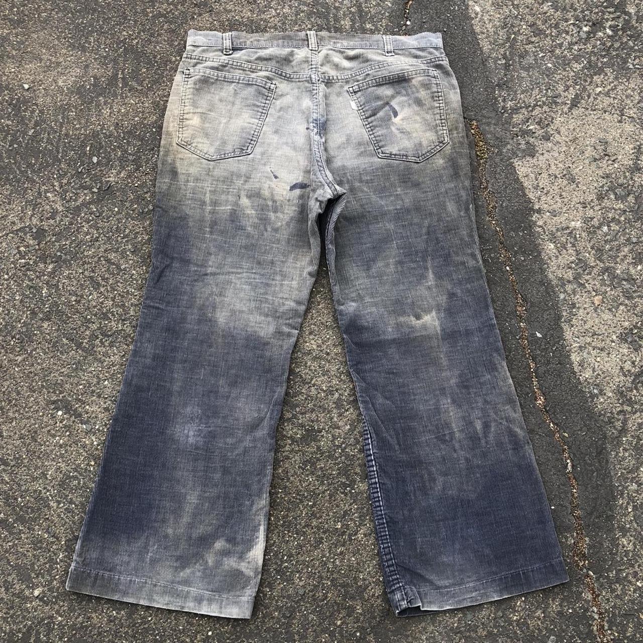 Vintage 70s sun faded Levi’s corduroy jeans size 36... - Depop