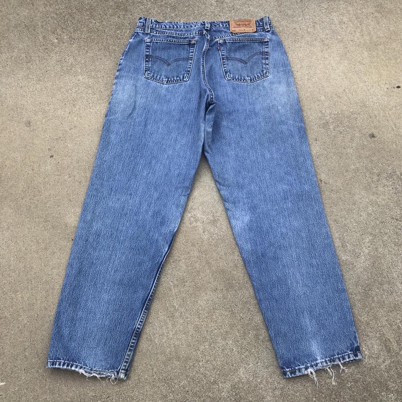 Vintage 90s Levi’s 560 baggy fit jeans size 34 X 30... - Depop