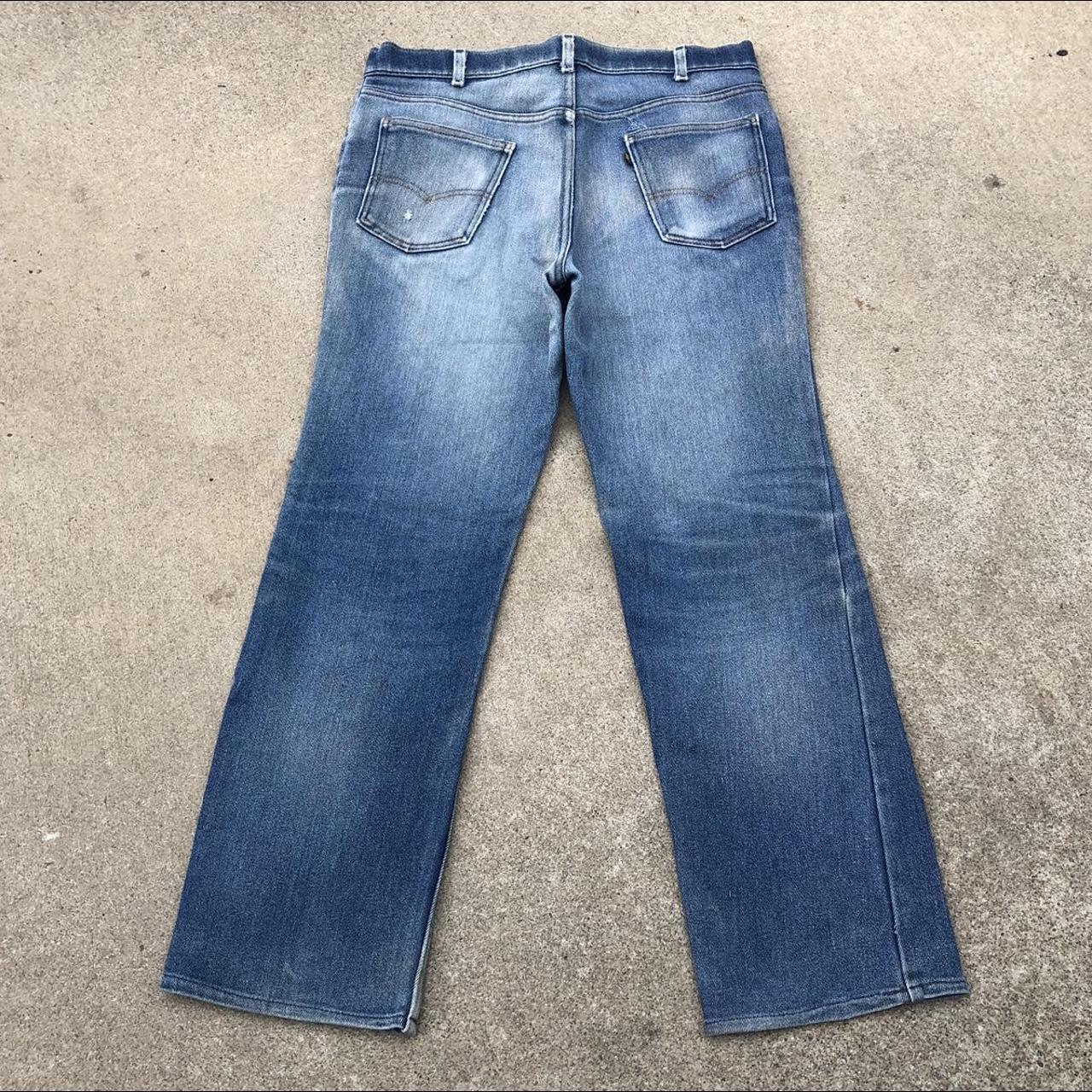 Vintage 80s Levi’s blue tab straight leg jeans size... - Depop