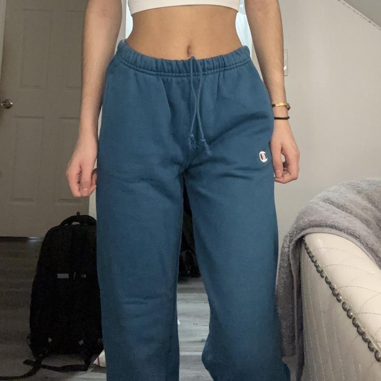 Champion sweatpants hot sale womens green