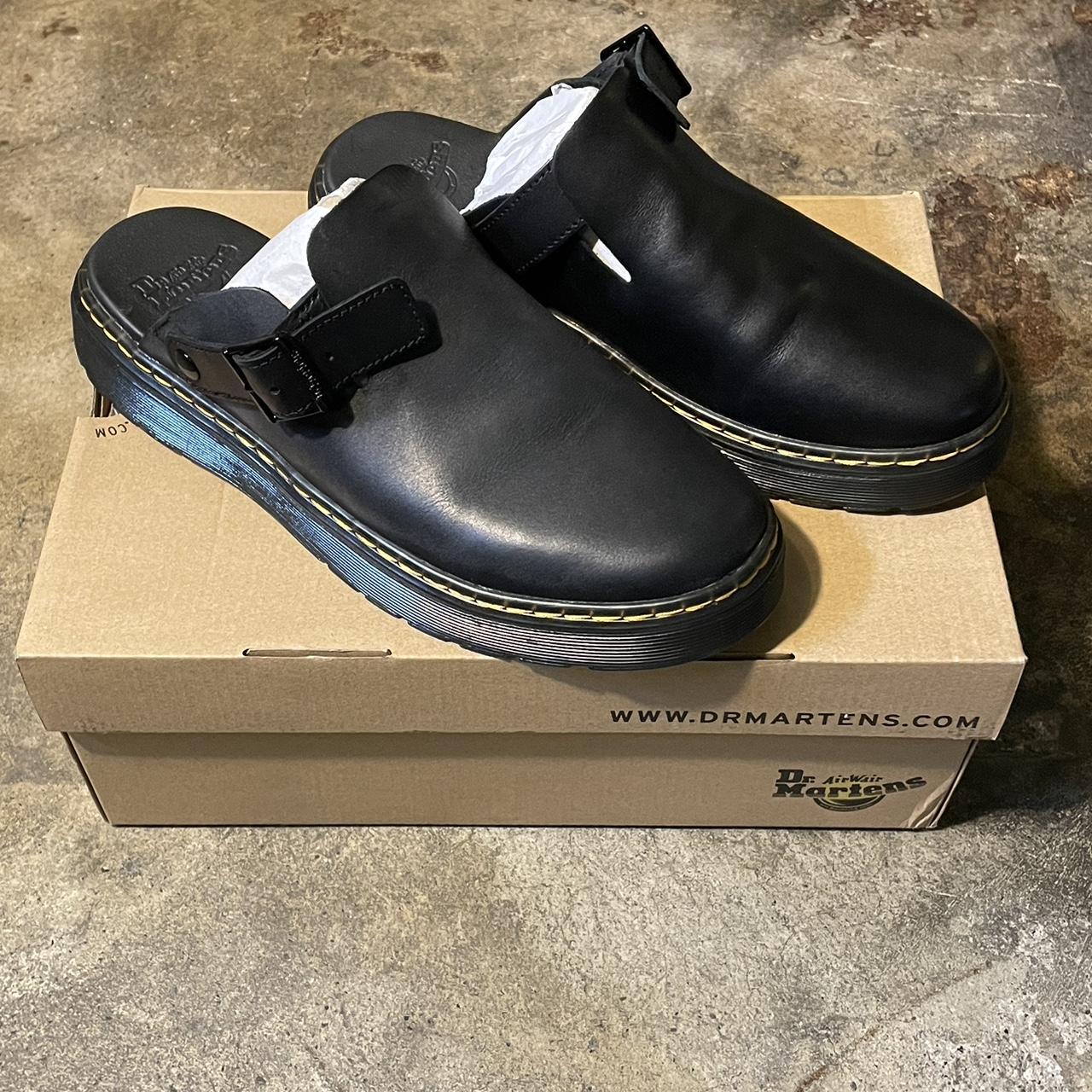 Men's Black Mules Depop