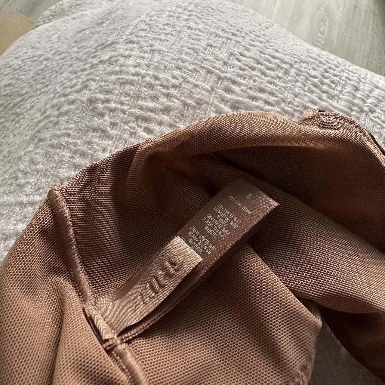 Skims Women's Tan Vest | Depop