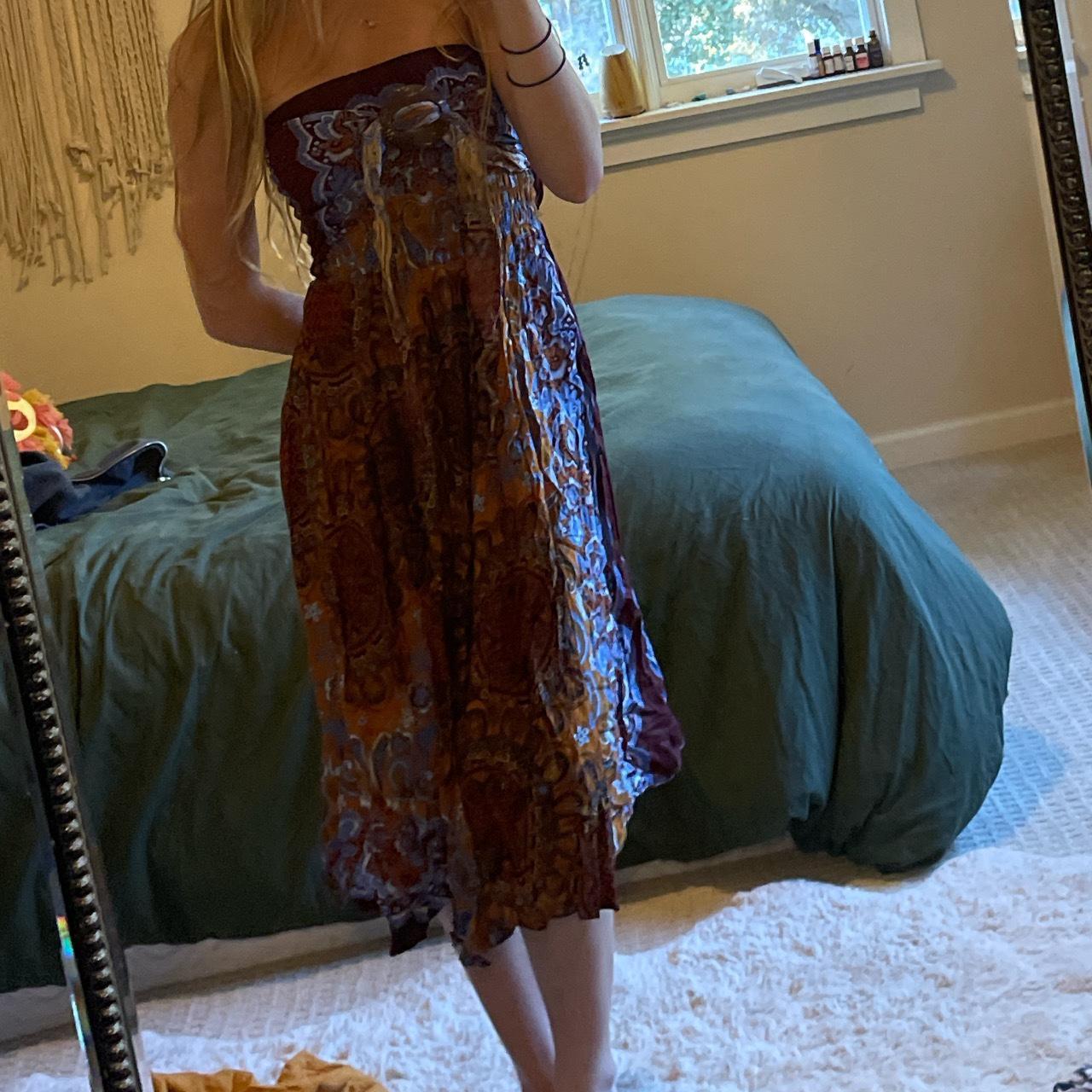 hippie dress/ skirt One size - Depop