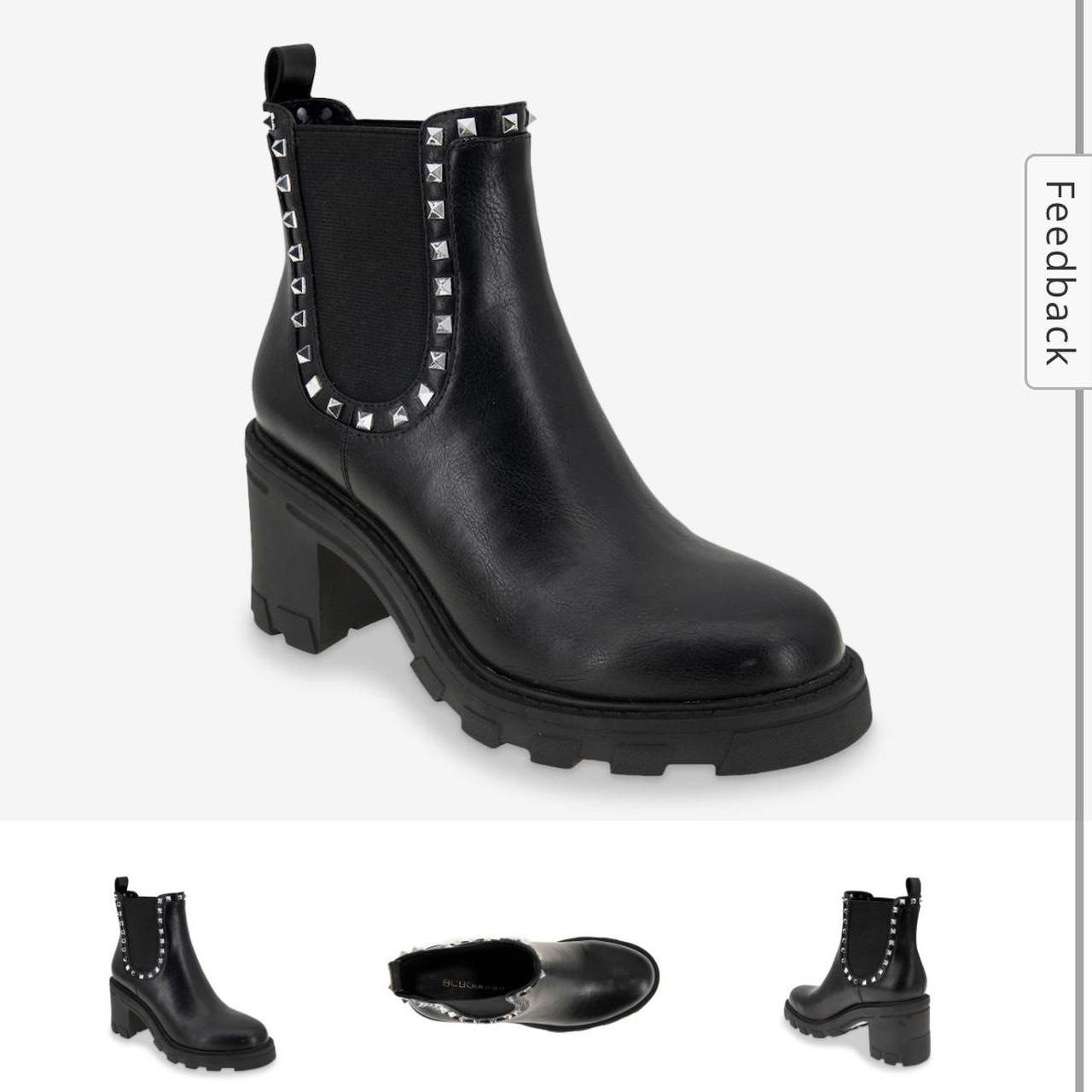 Black stud chelsea orders boots