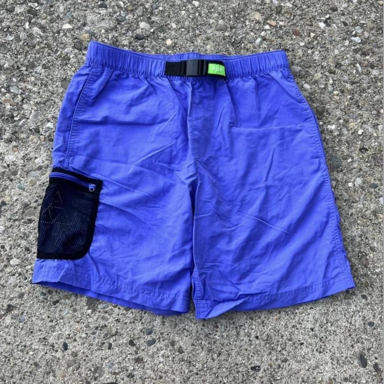 HUF hiker nylon shorts. minor tear in the pocket.... - Depop