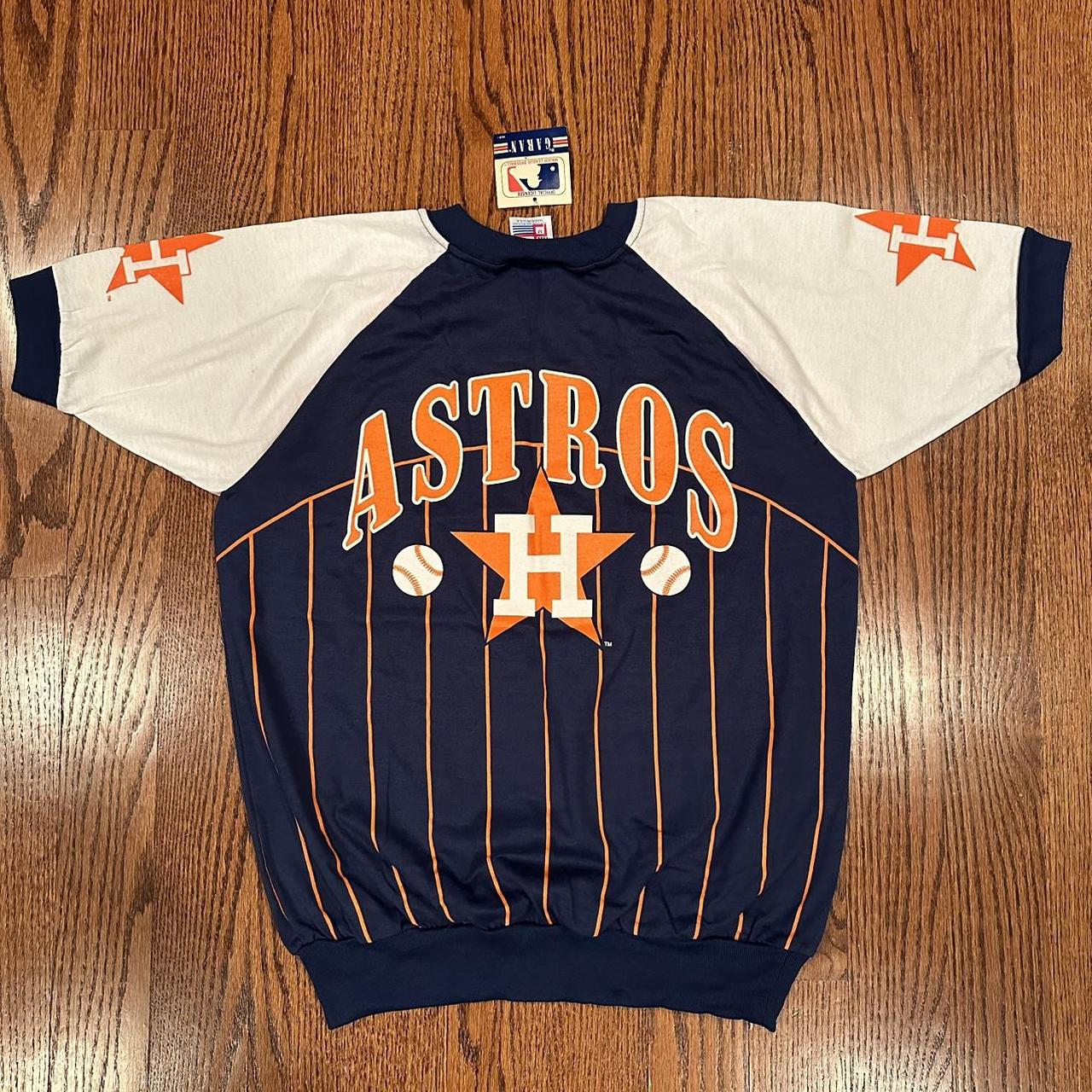 Vintage 1990 Deadstock NOS Garan MLB Houston Astros - Depop