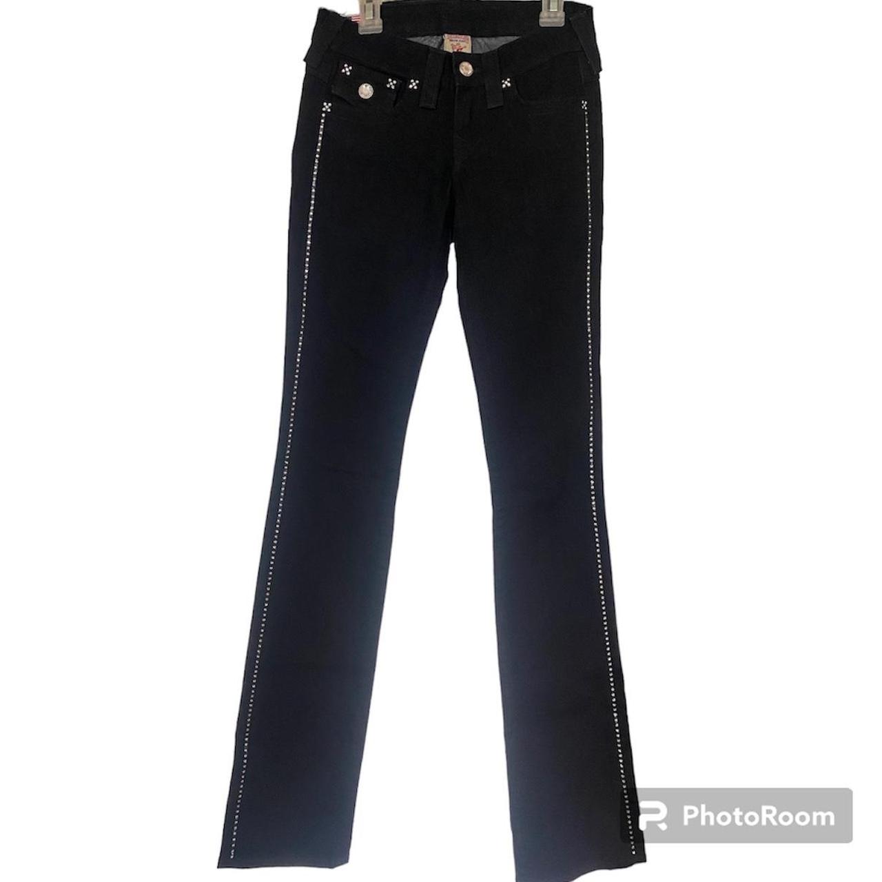 Vintage True Religion Disco Billy Dark Blue... Depop