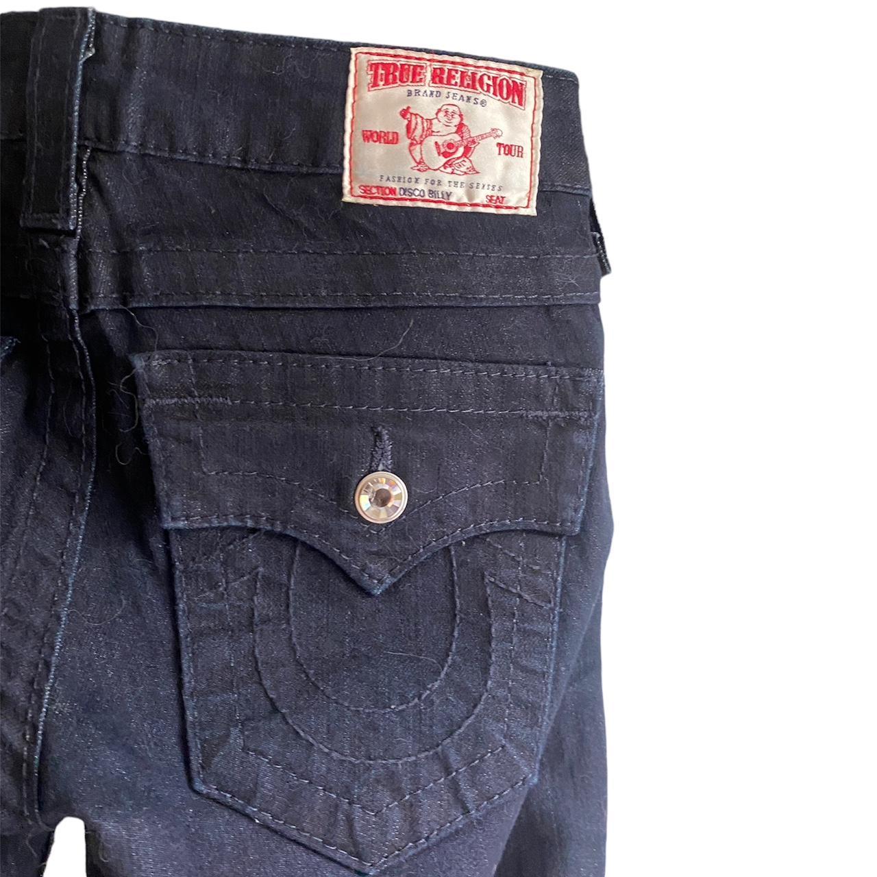 Vintage True Religion Disco Billy Dark Blue... Depop