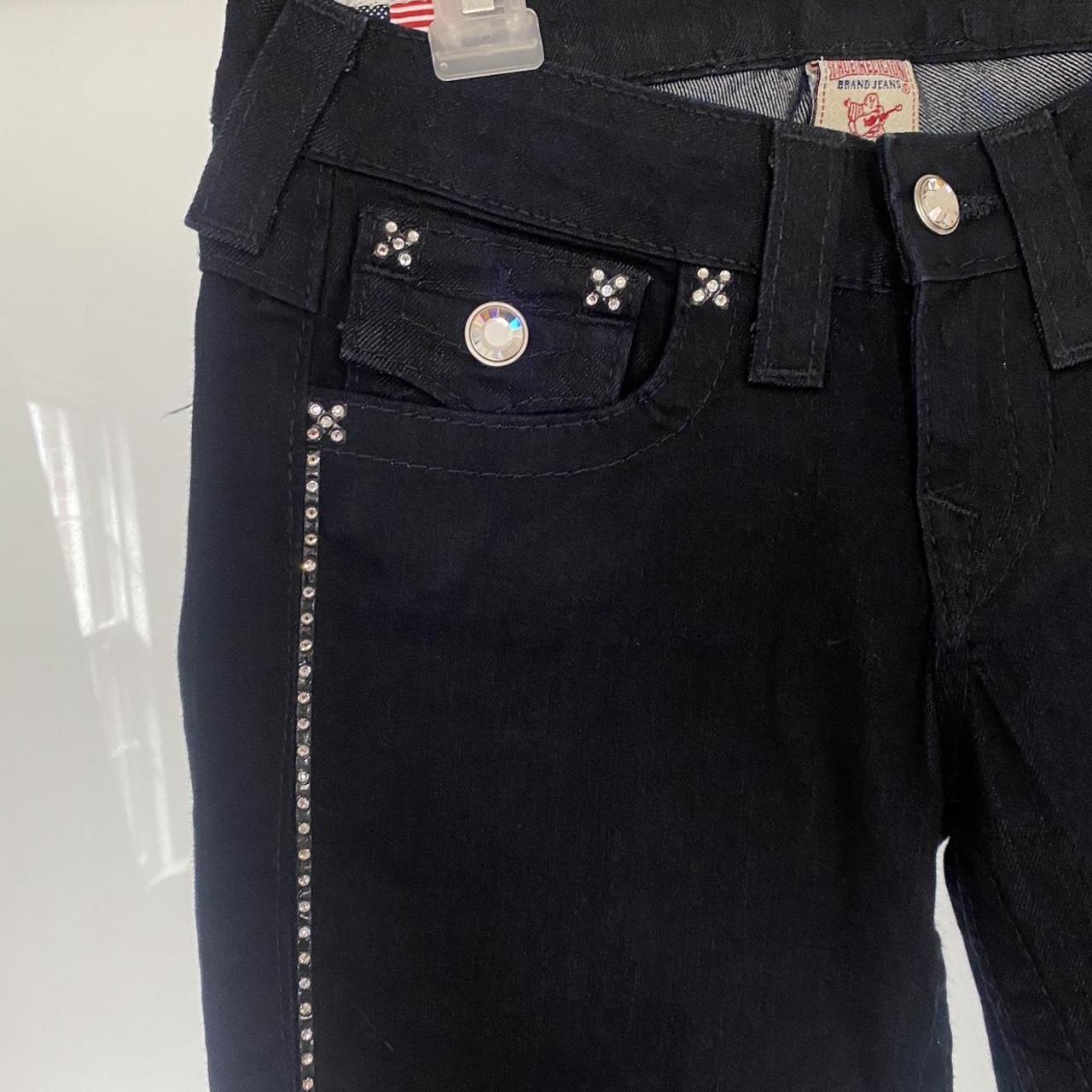 Vintage True Religion Disco Billy Dark Blue... Depop