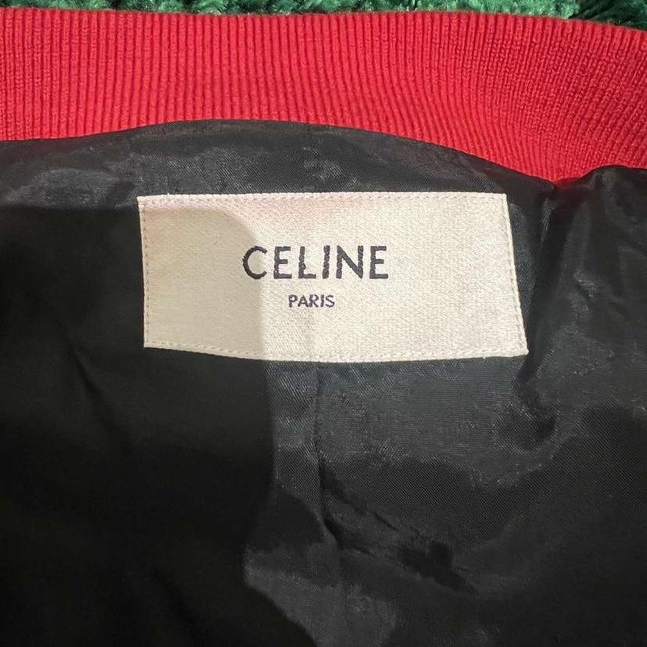 More photos including label… Celine jacket 100%... - Depop