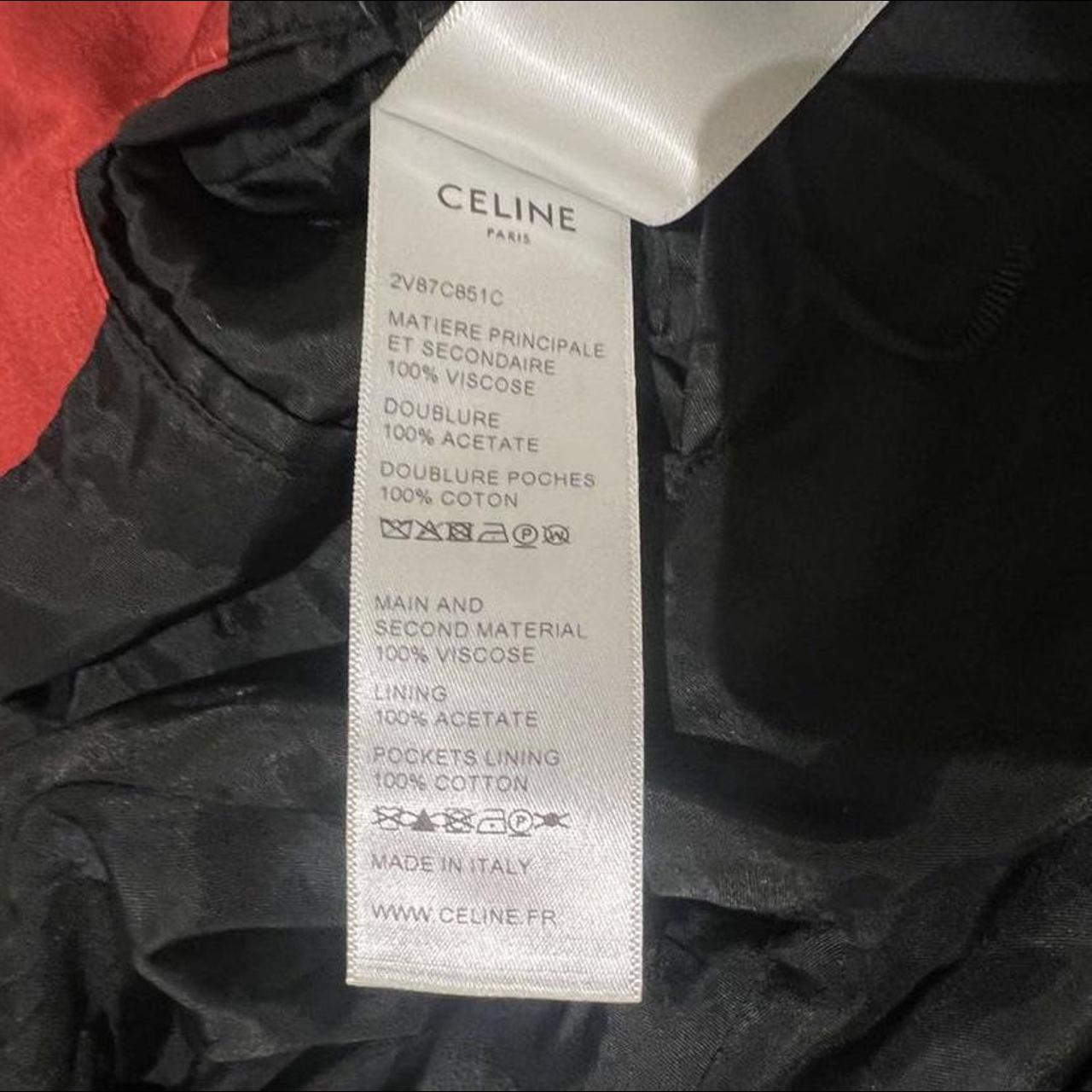 More photos including label… Celine jacket 100%... - Depop