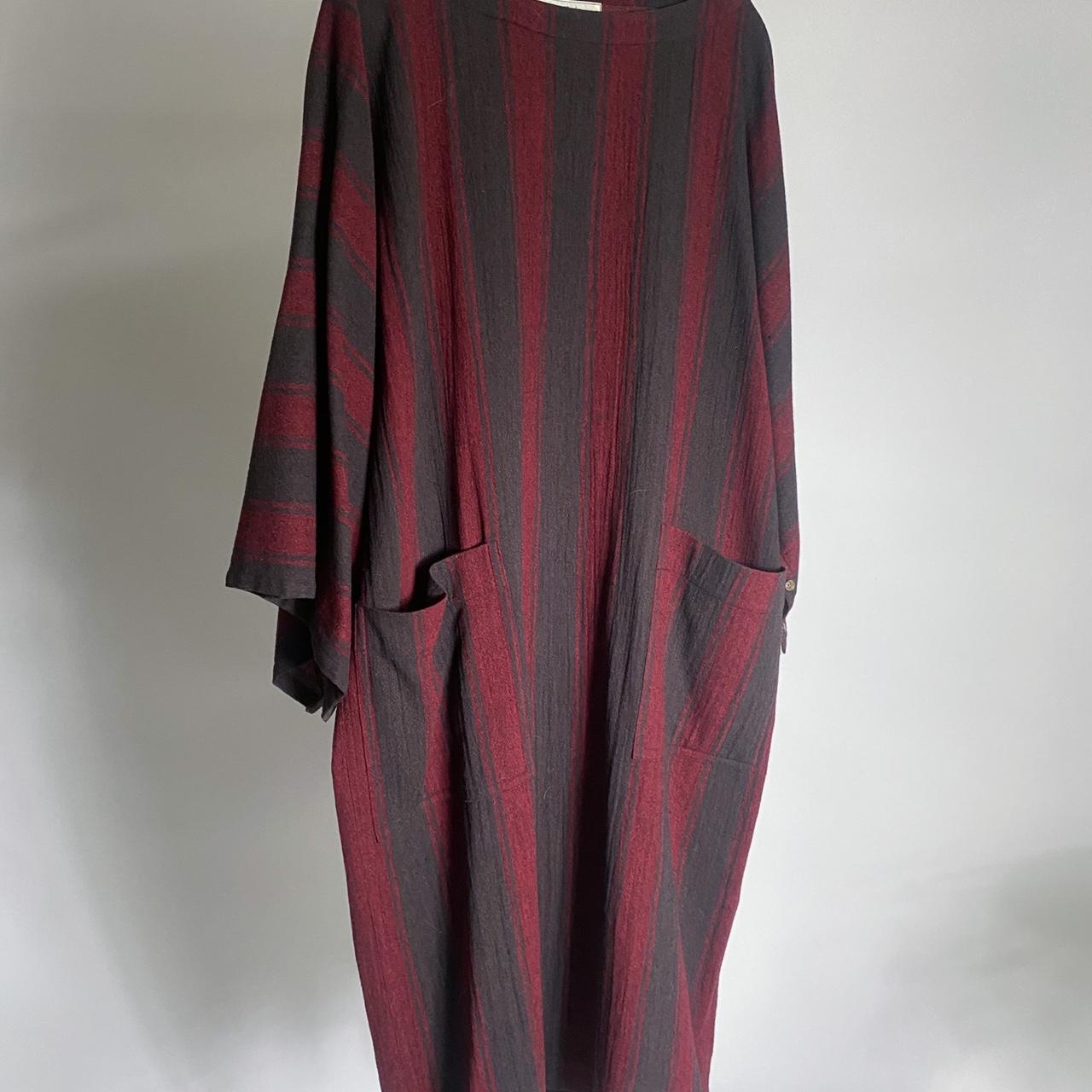 Vintage Issey Miyake Plantation Wool Dress in... - Depop