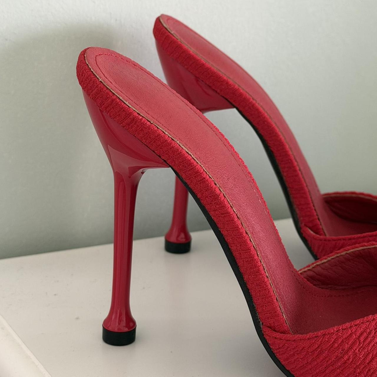 Source Unknown Women's Mules - Red - US 6 – scarl… - image 4