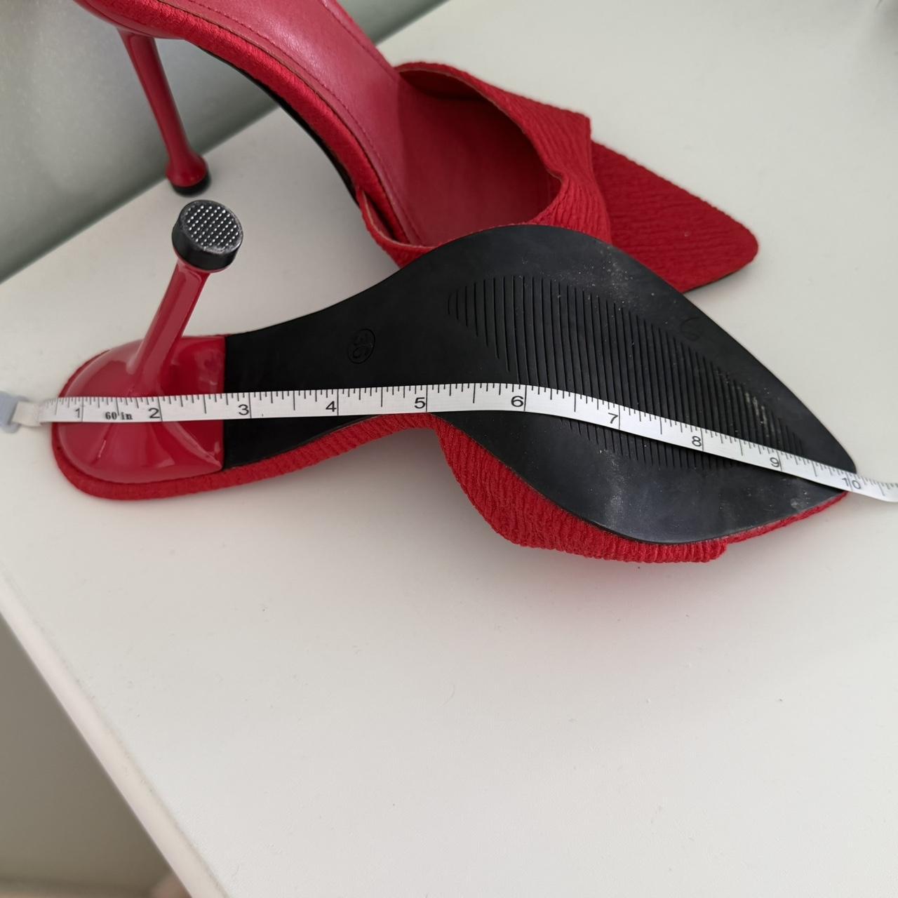 Source Unknown Women's Mules - Red - US 6 – scarl… - image 6