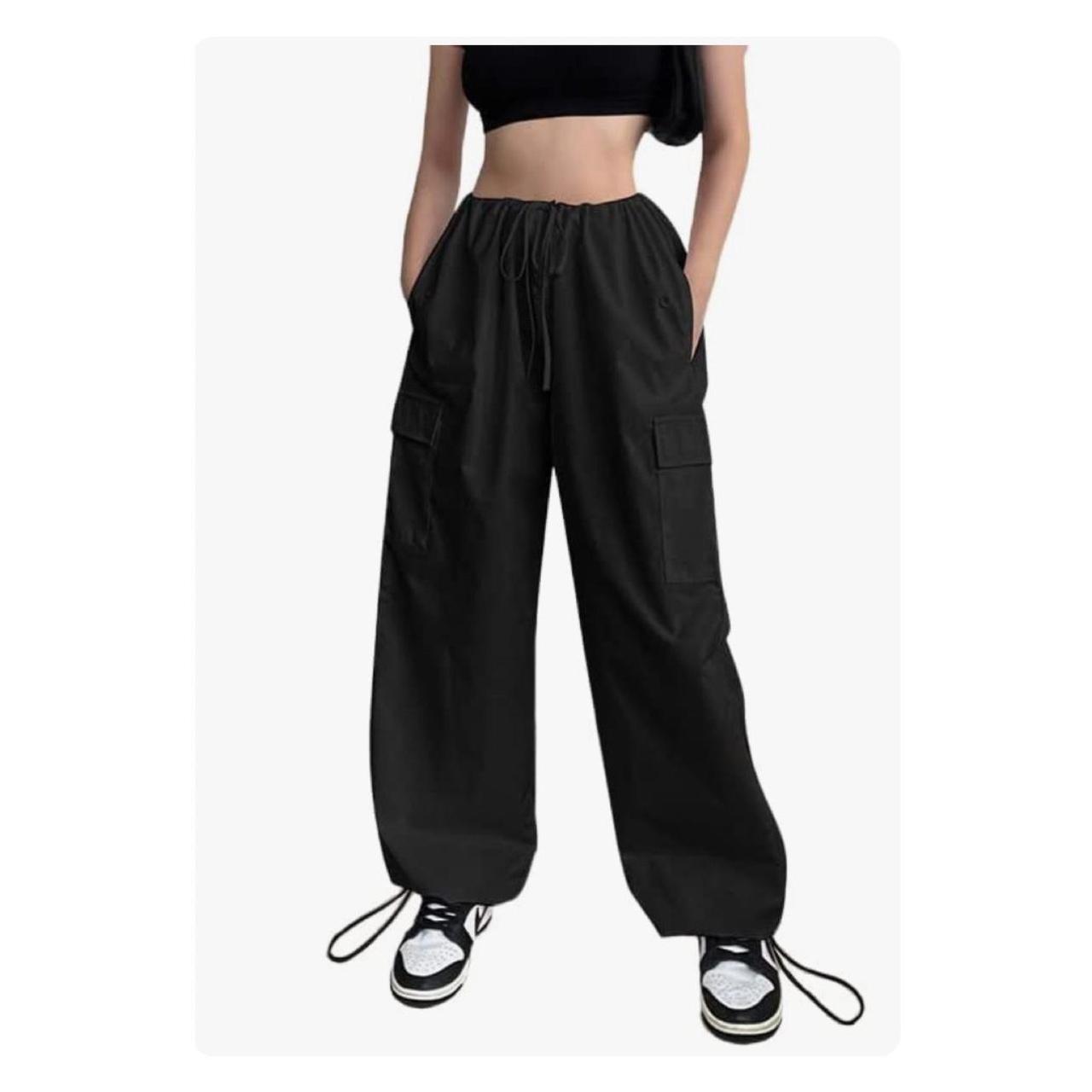 Women's Black Trousers | Depop