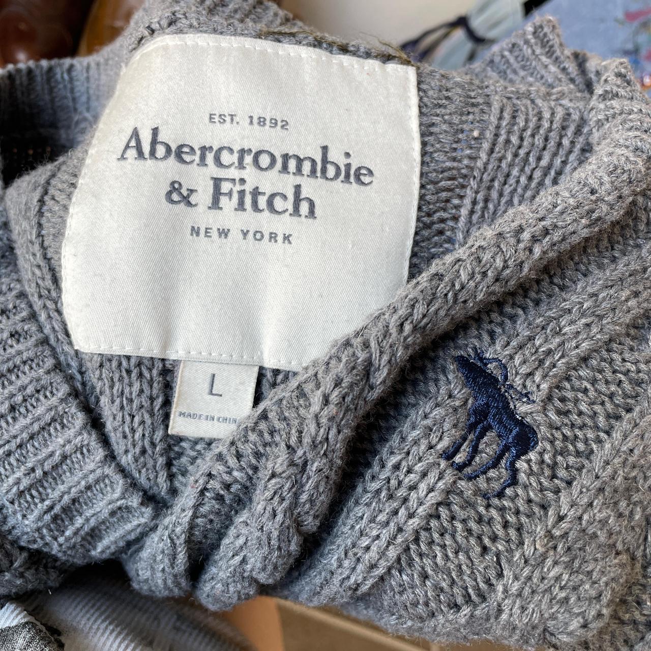 y2k abercrombie and fitch sweater dress sad to... | Depop