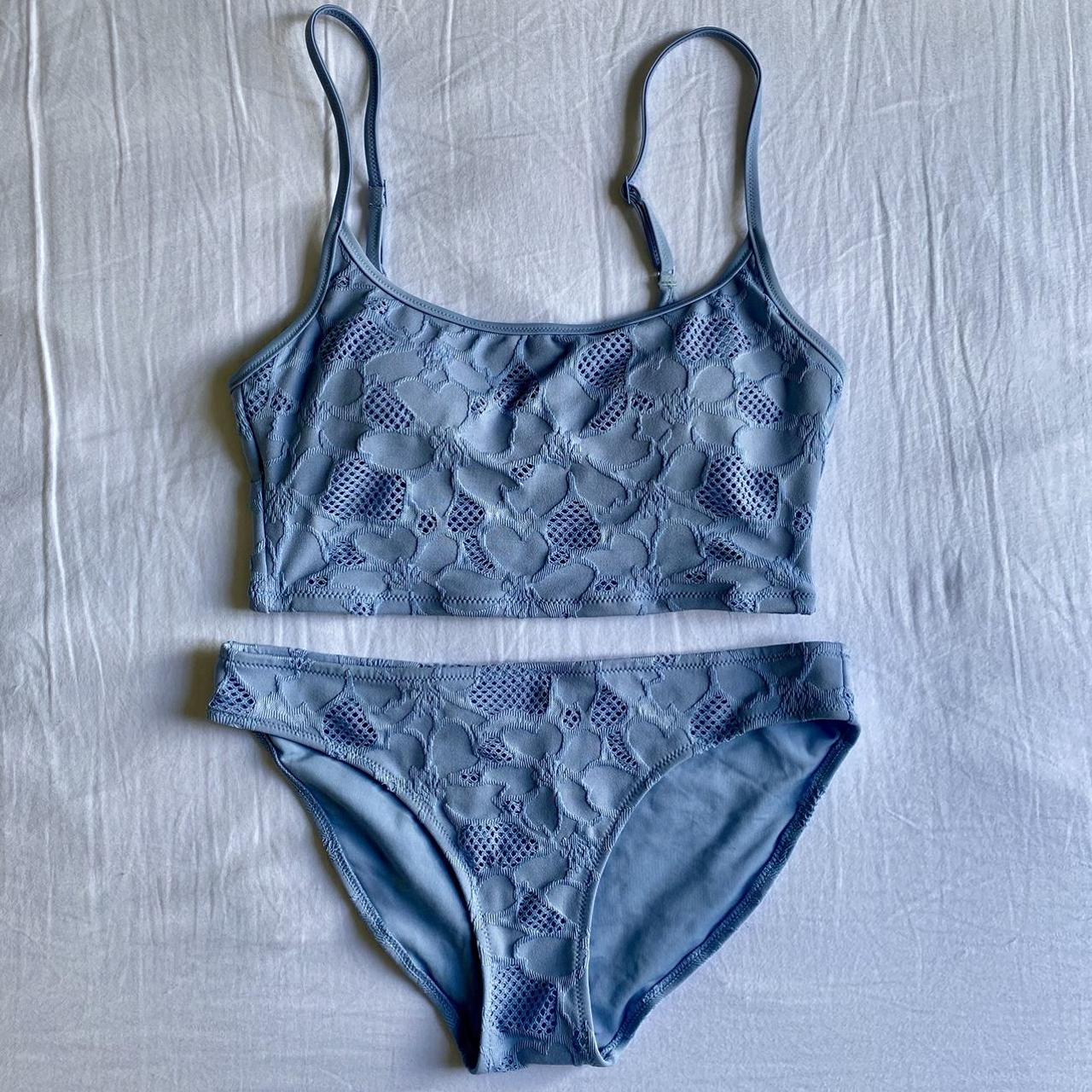 Aerie Women's Blue Bikinis-and-tankini-sets | Depop