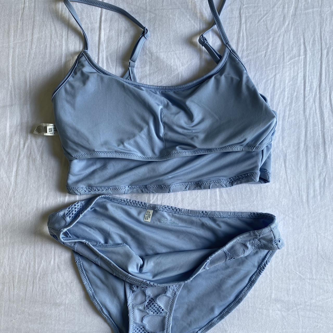 Aerie Women's Blue Bikinisandtankinisets Depop