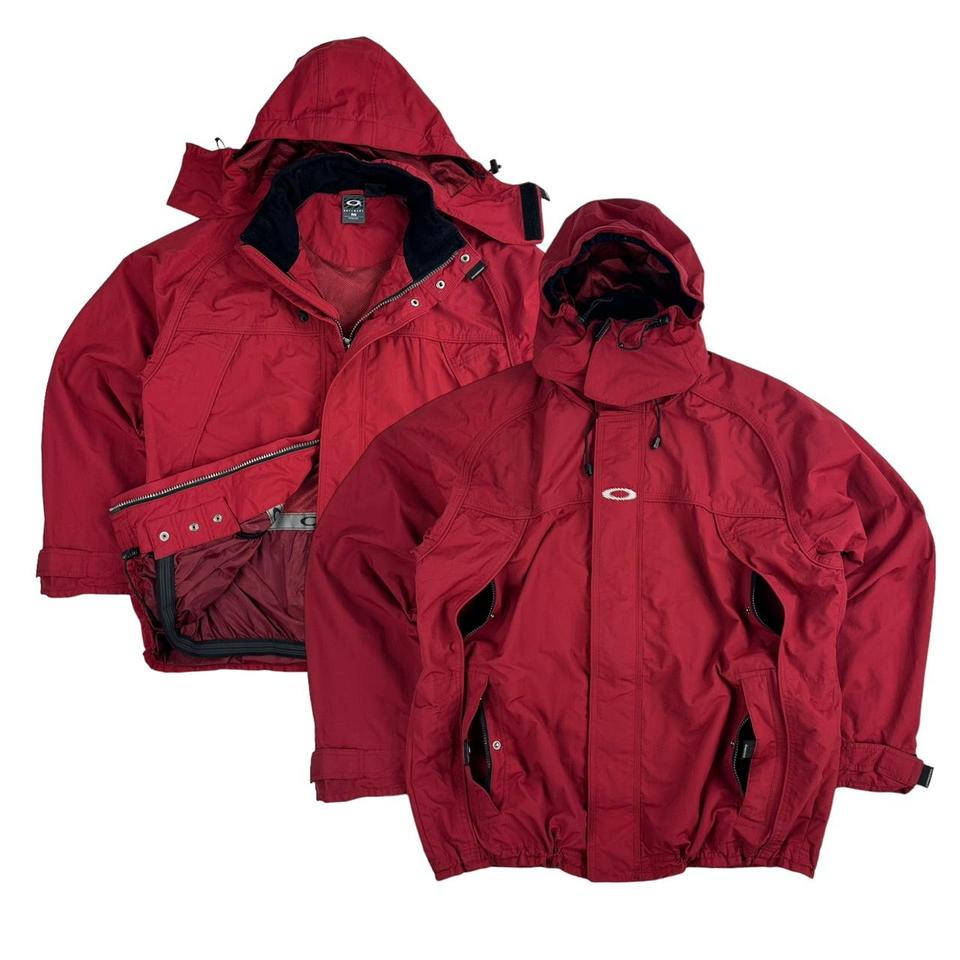 Oakley software 2000's padded ski jacket - Depop