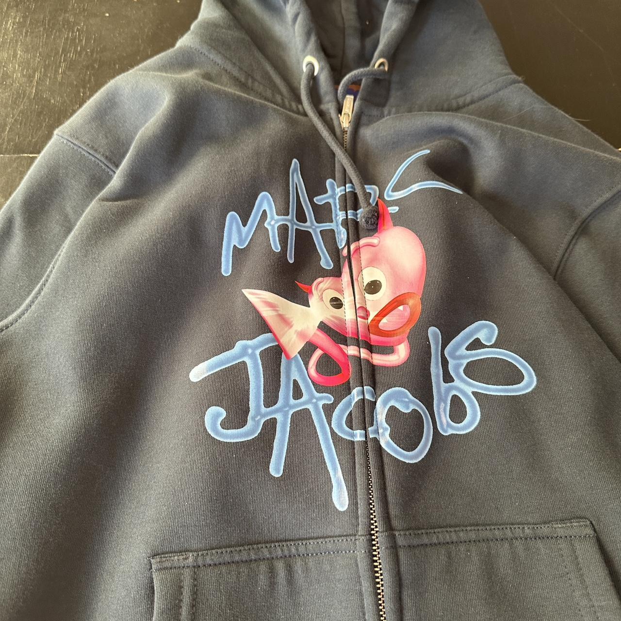 heaven marc jacobs devil's heart hoodie - Depop