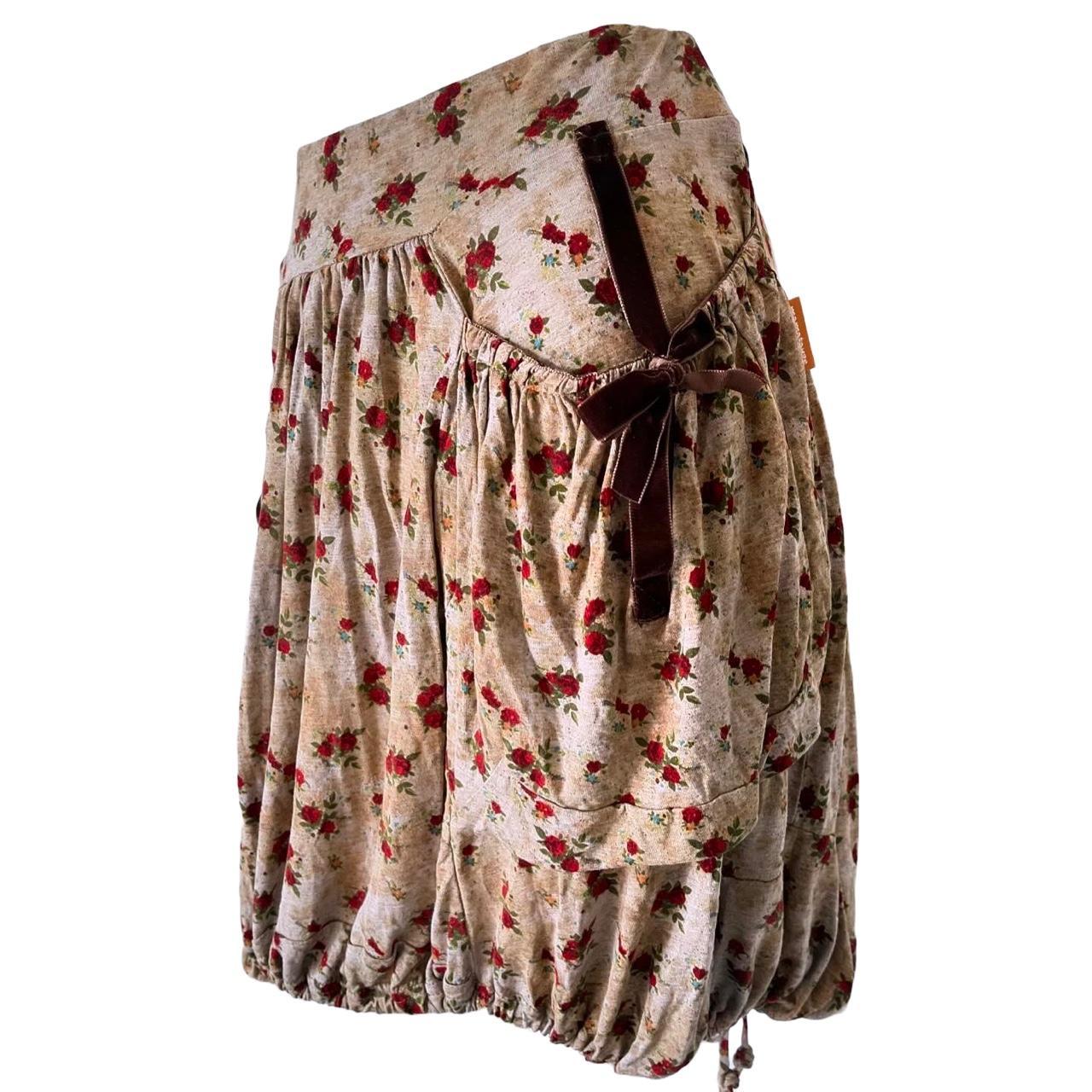 AMERI RIBBON LIKE BALLOON SKIRT