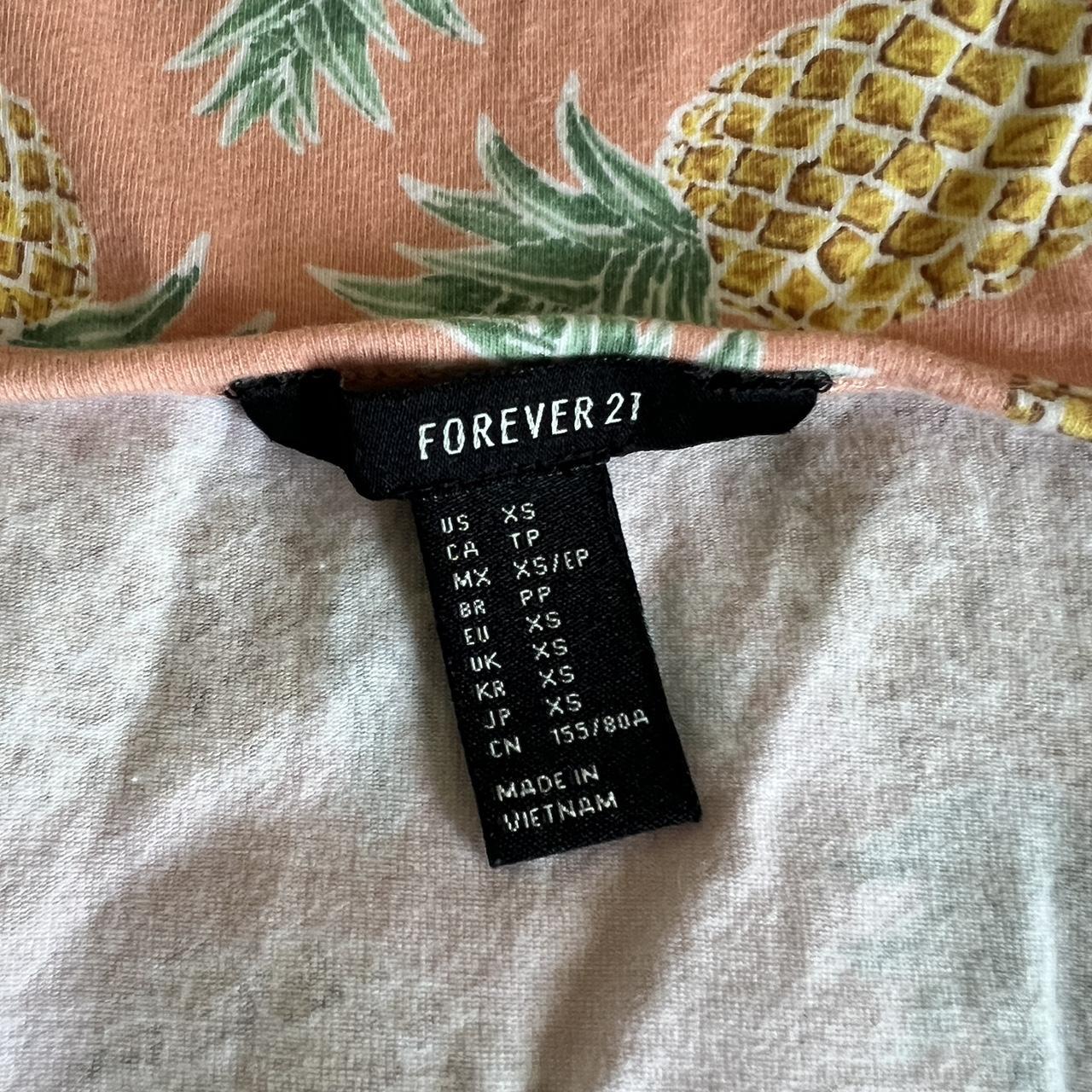 Forever 21 pineapple dress best sale