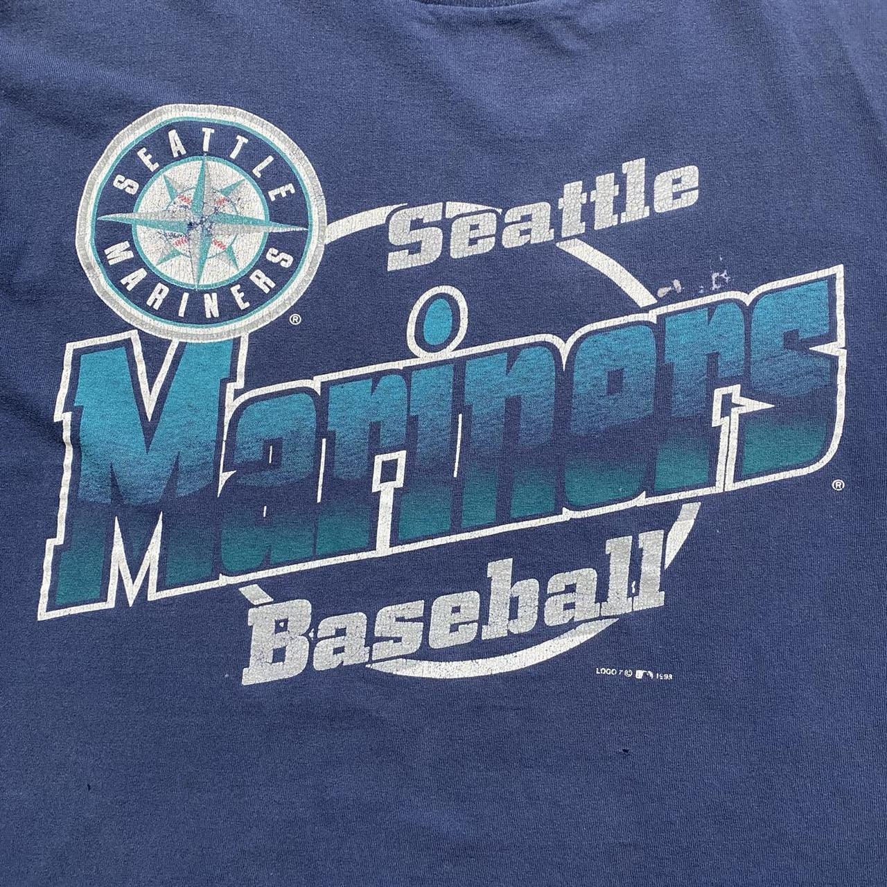 Y2K Seattle Mariners Baseball Jersey About this - Depop