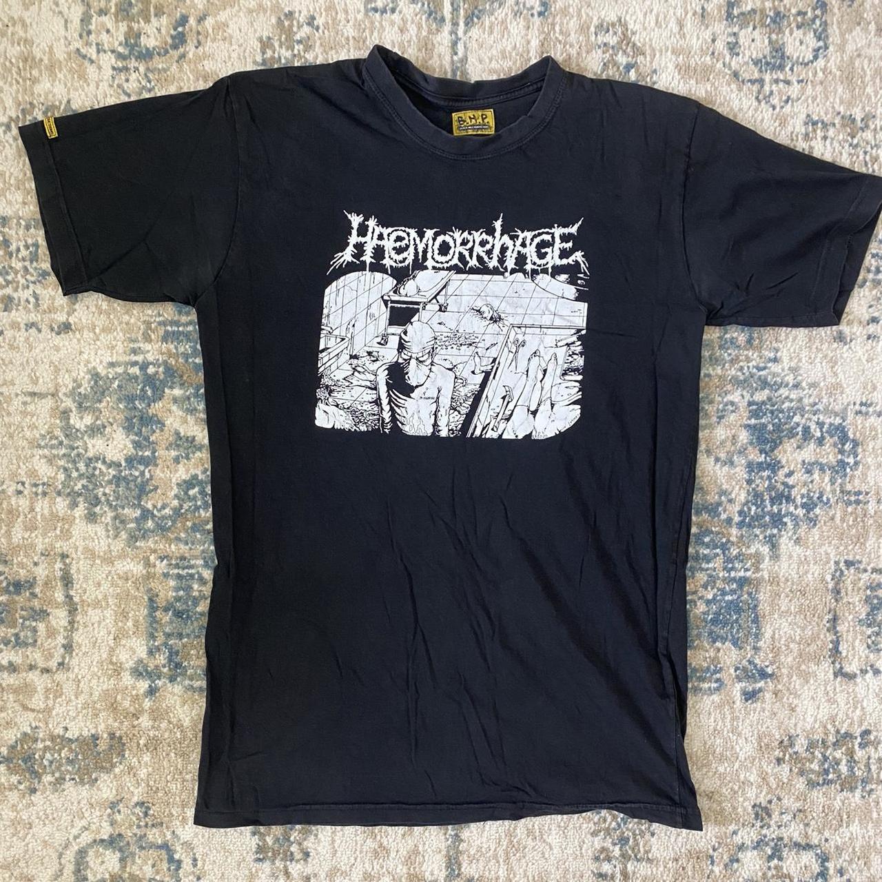 Haemorrhage gore grind band graphic T shirt Sick... - Depop