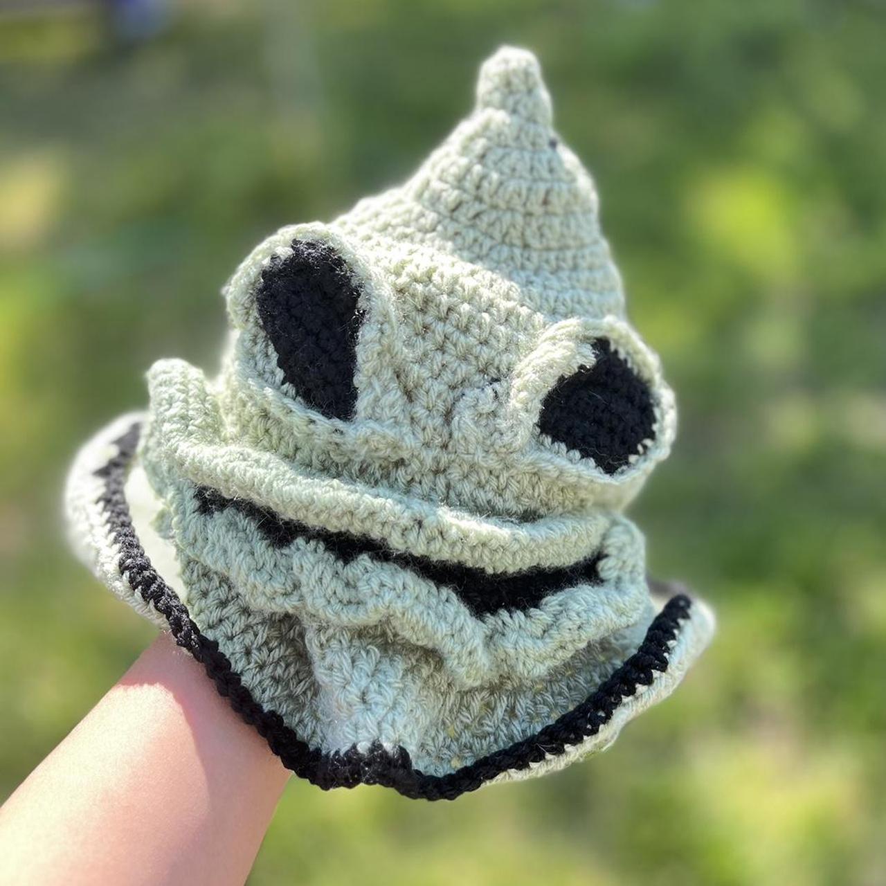 🖤CROCHET Oogie Boogie Hat!! 🖤 ( •ᴗ• ) (´∩｡•... Depop