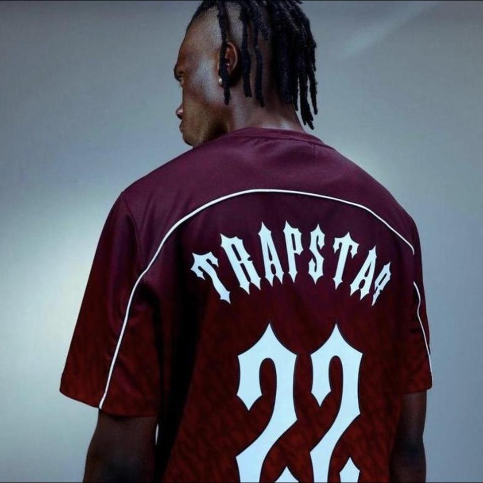 TRAPSTAR T FOOTBALL JERSEY - BLUE GRADIENT