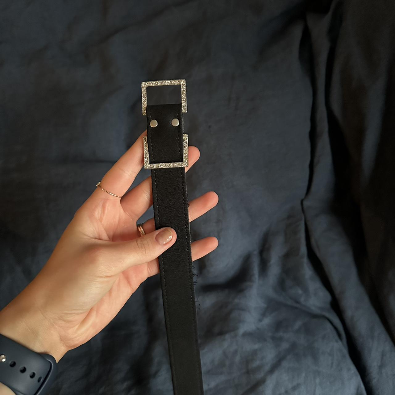 thin black belt