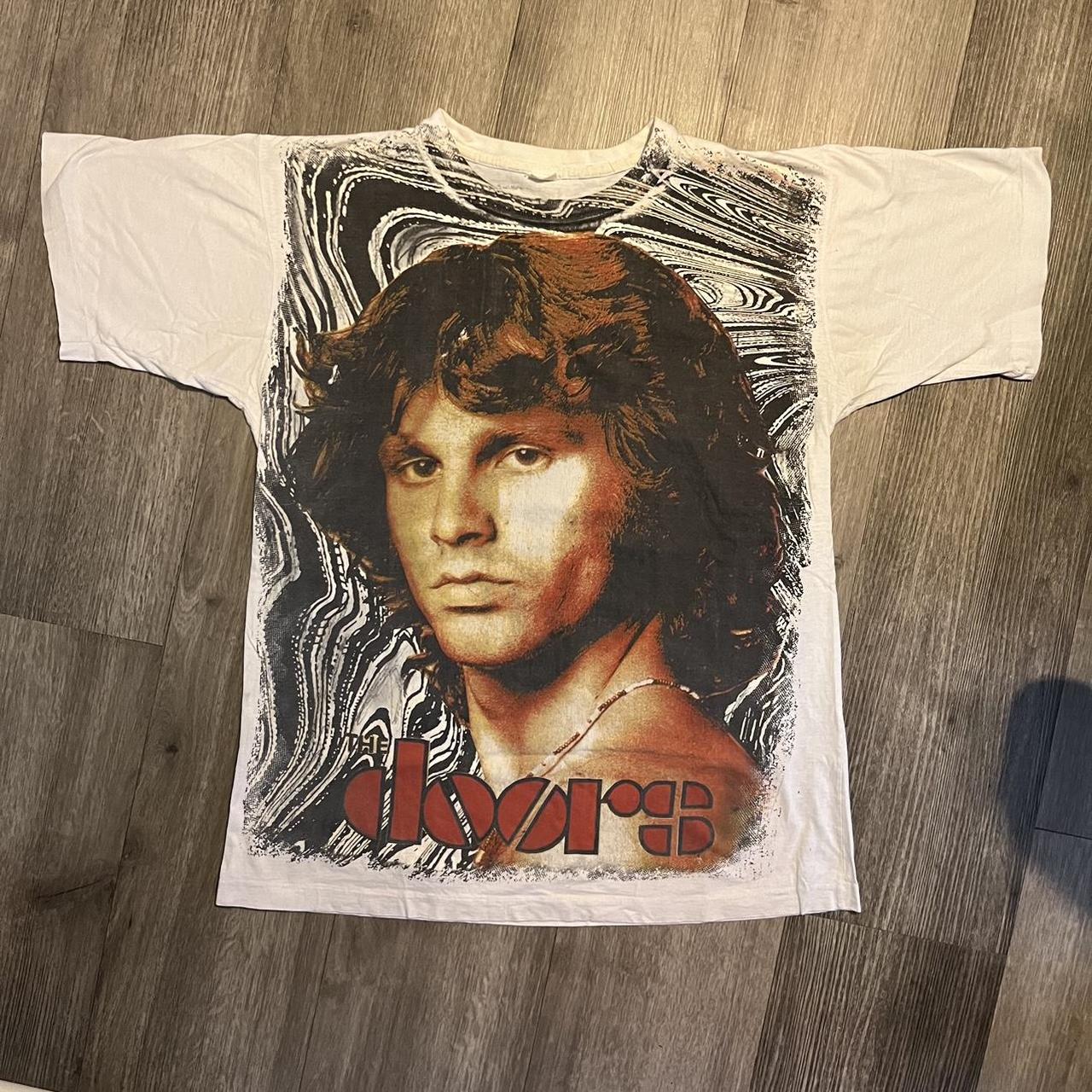 JIM MORRISON Tshirts　 90年代 Vintage 90's Jim Morrison The Doors AOP Single | Depop