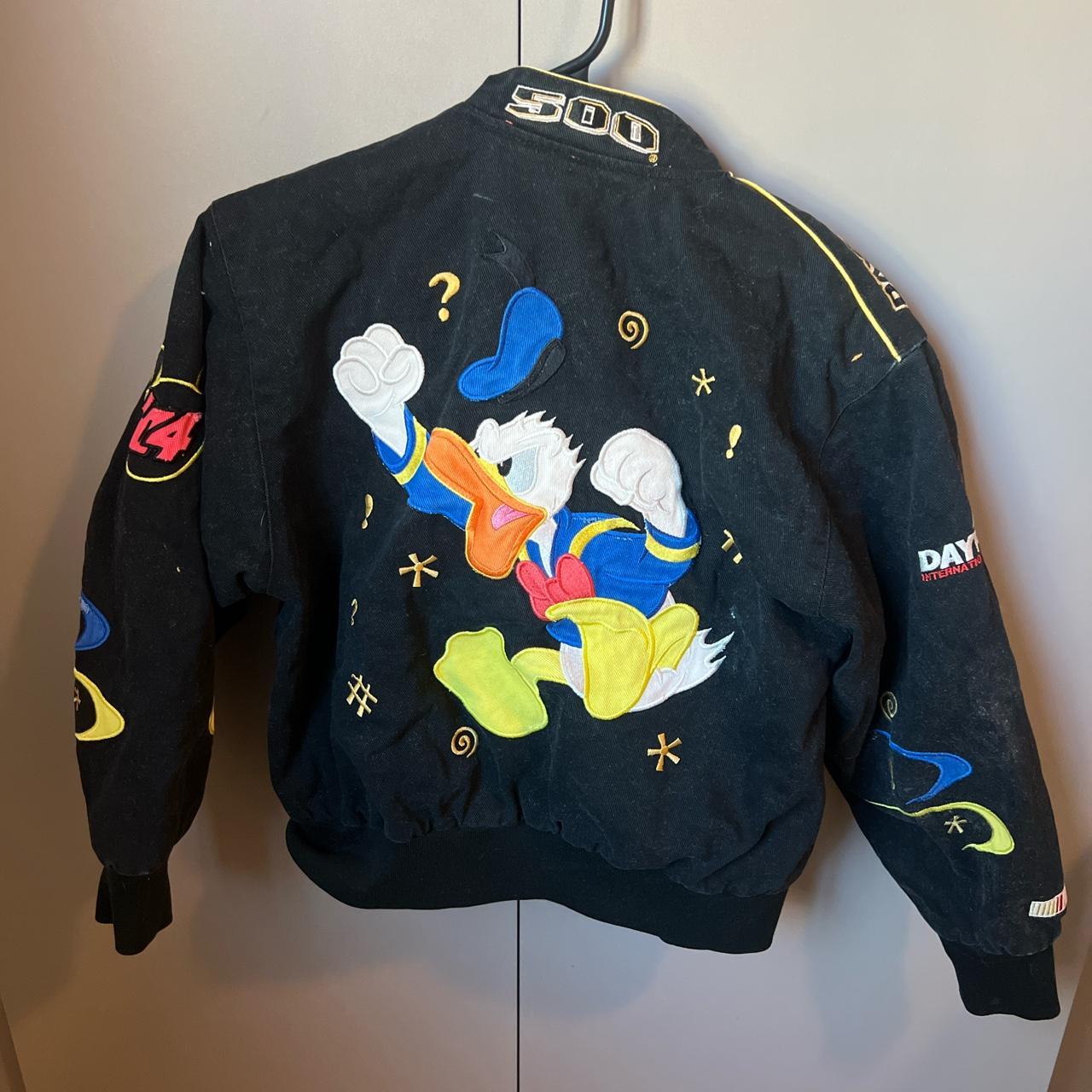 Daytona 500 Donald Duck #NASCAR jacket Kids XL... - Depop