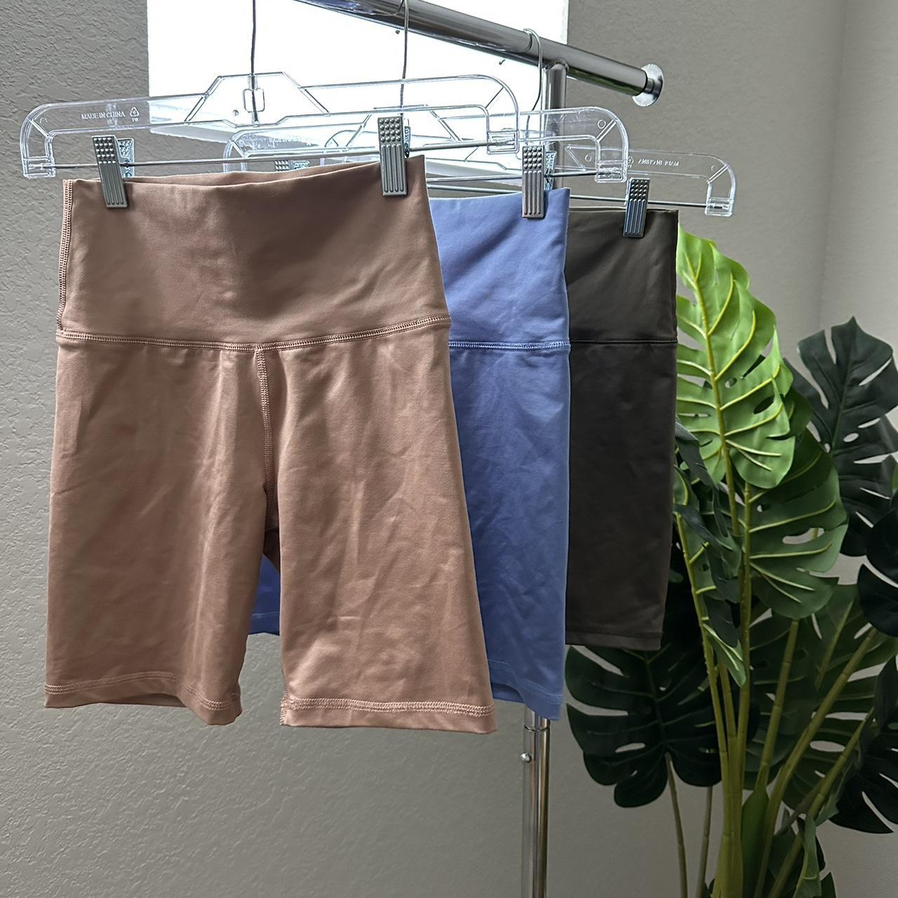 Aerie bike shorts in a silky stretchy texture. All 3 - Depop