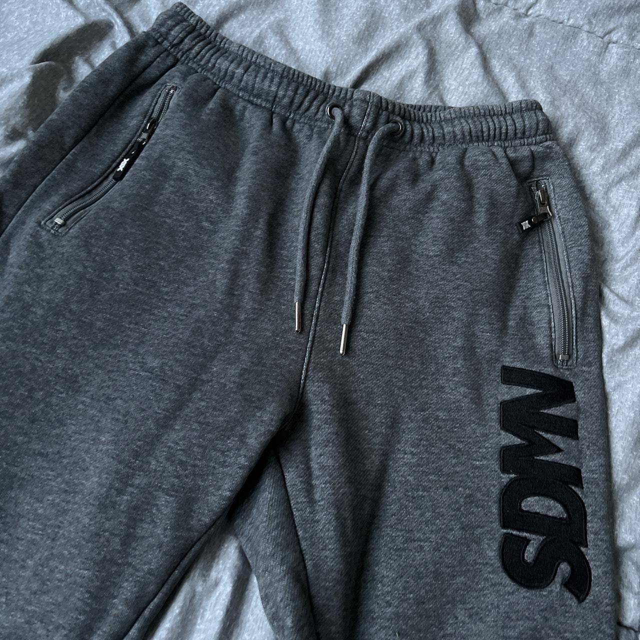 OFFICIAL Sidemen grey joggers Look new, worn a few... - Depop