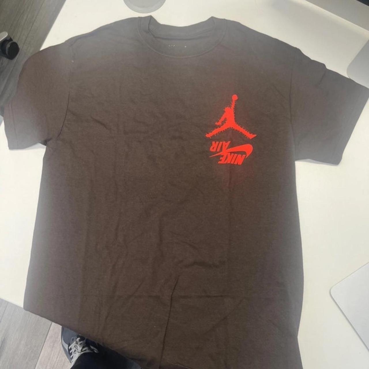 ★ Nike x Travis Scott Jordan Cactus Jack Highest T Shirt Travis Scott Jordan Cactus Jack Highest T Shirt Olive Men's