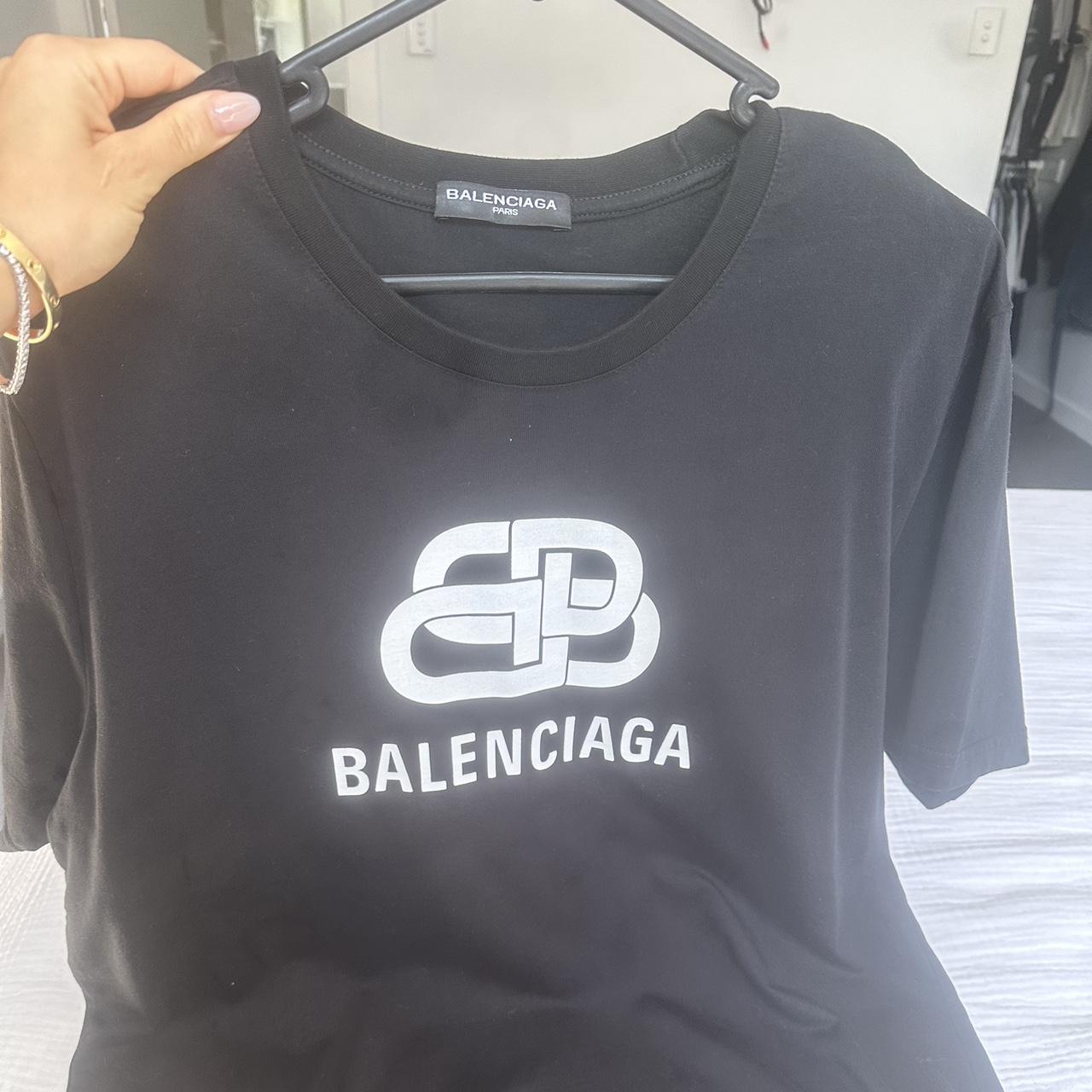 Men’s Balenciaga shirt. Size medium. Authentic. Worn... - Depop